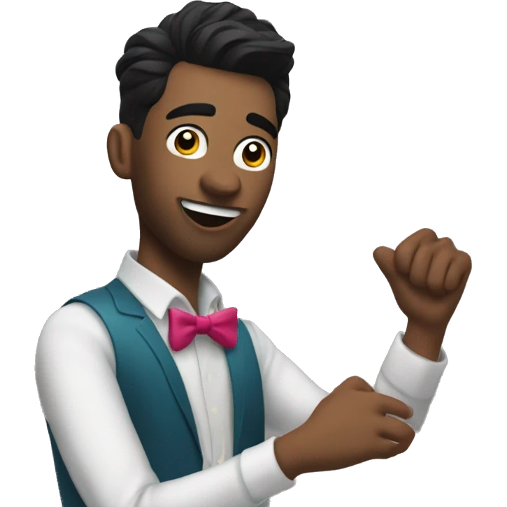 The rizzler from tiktok emoji