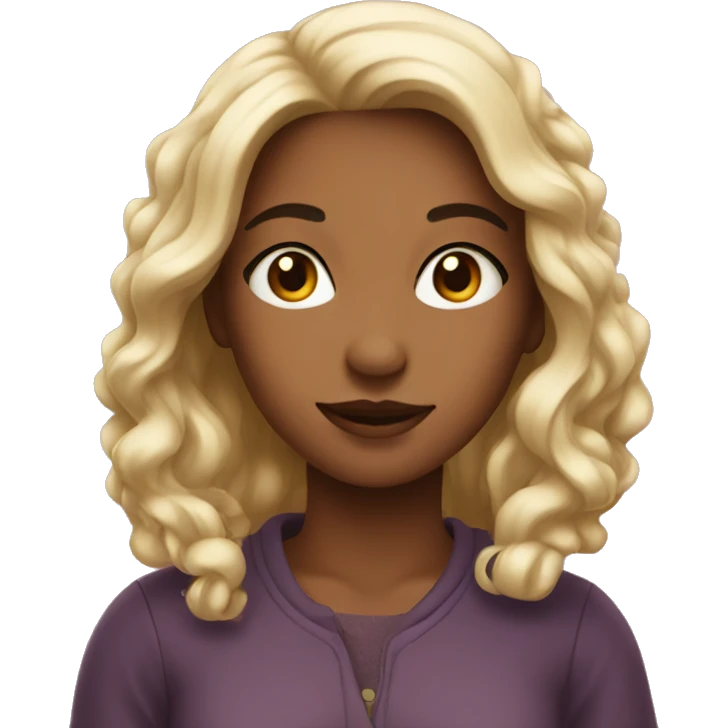 Beautiful girl emoji