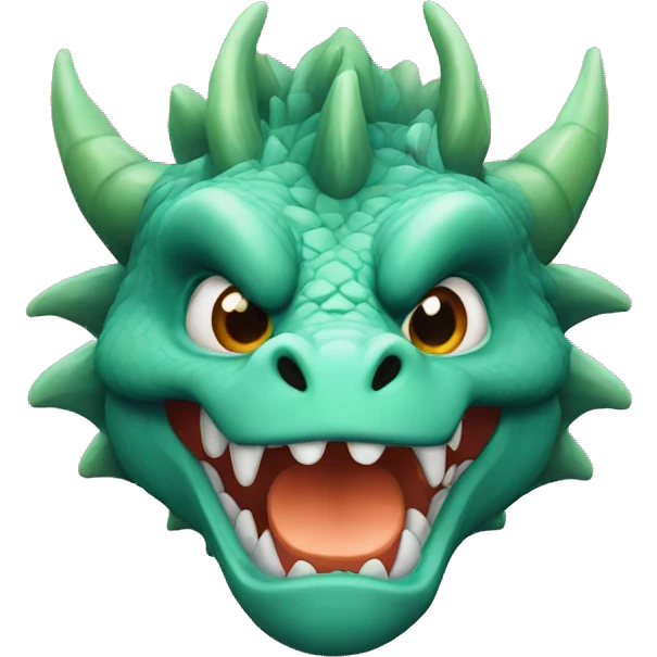 Dragon face small emoji