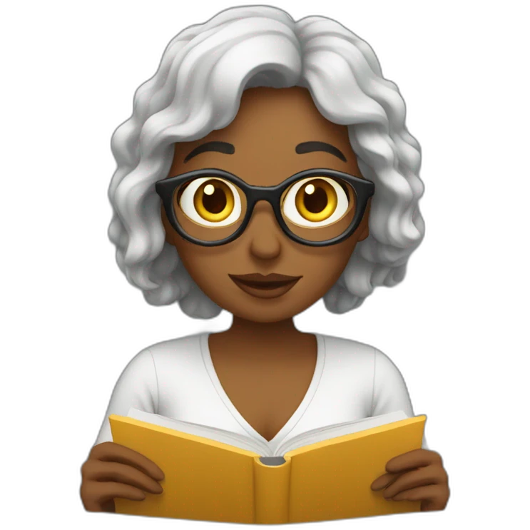 woman writer writing a book emoji