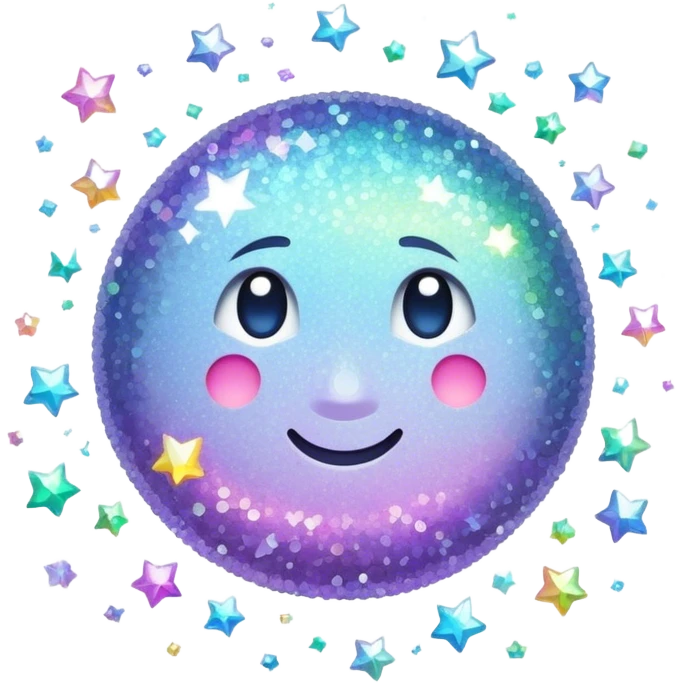 Glitter emoji