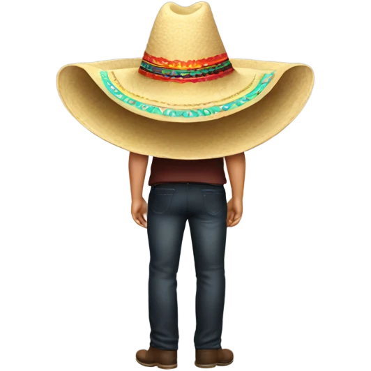 Big back wearing a sombrero  emoji