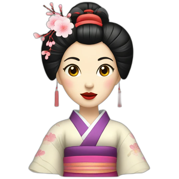 geisha emoji