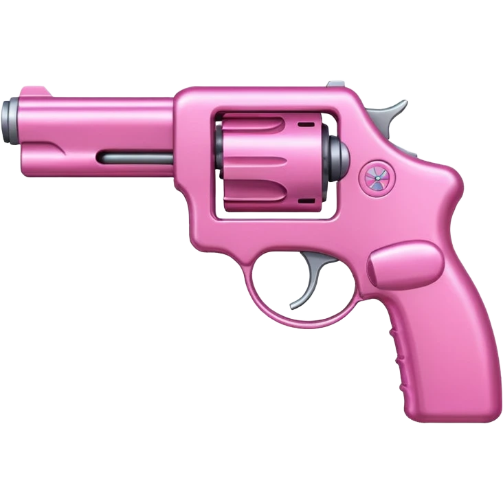 pink gun emoji