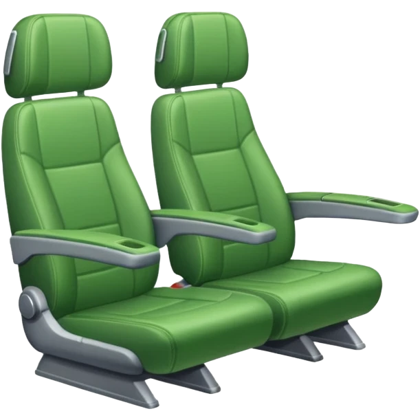 green plane seat emoji