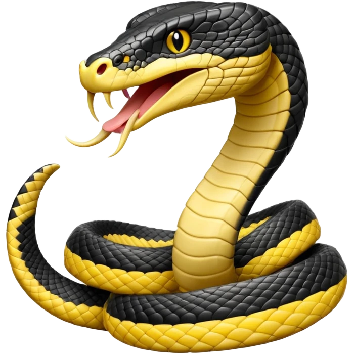 King cobra front facing emoji