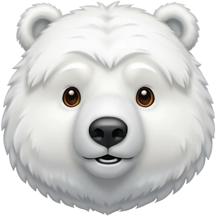 White Bear  emoji