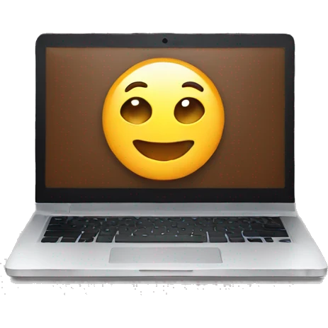 laptop coffee emoji