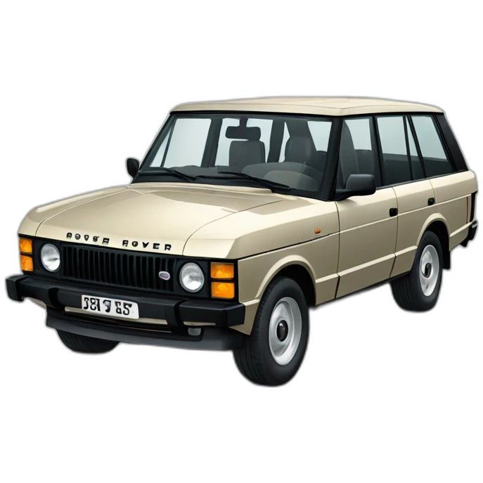 range rover classic emoji
