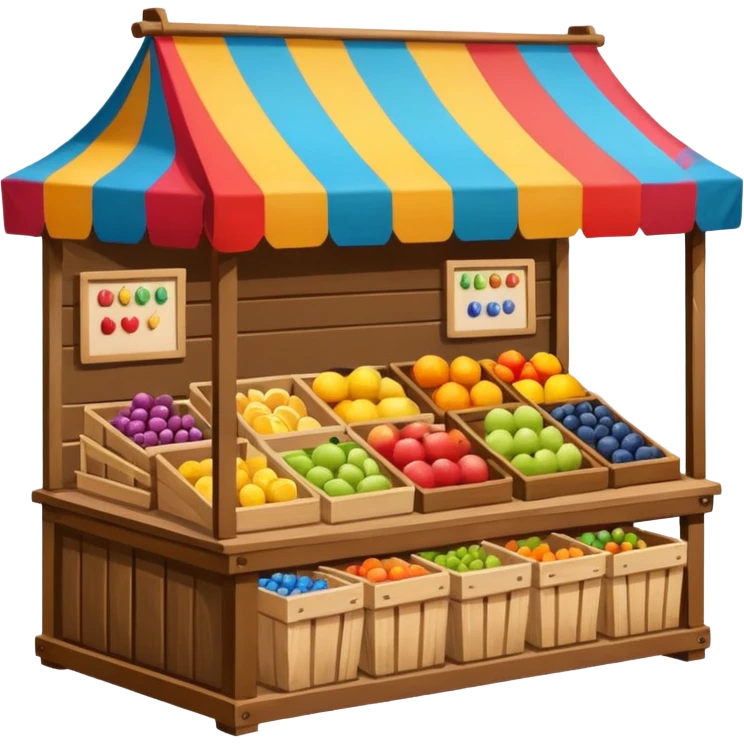 Street Market Stall
 emoji