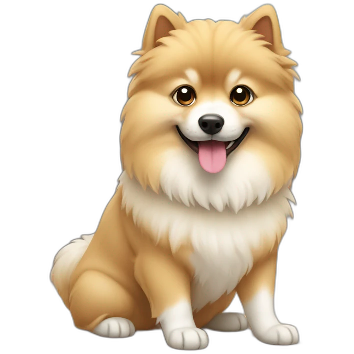 Spitz cute emoji