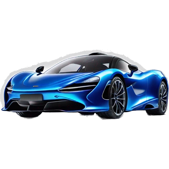 mclaren speedtail with dropbox logo emoji