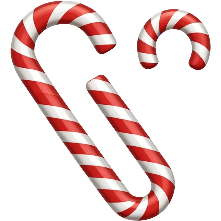 candy cane emoji