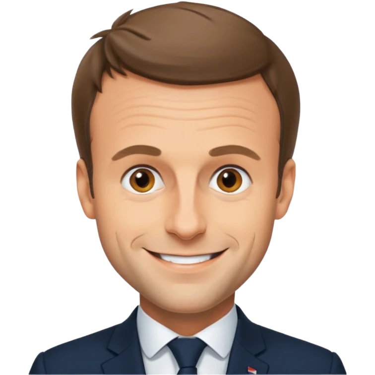 Emmanuel Macron emoji