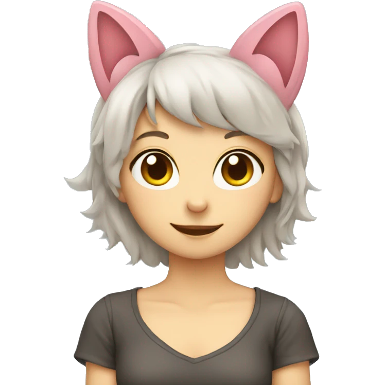 heart with cat ears emoji