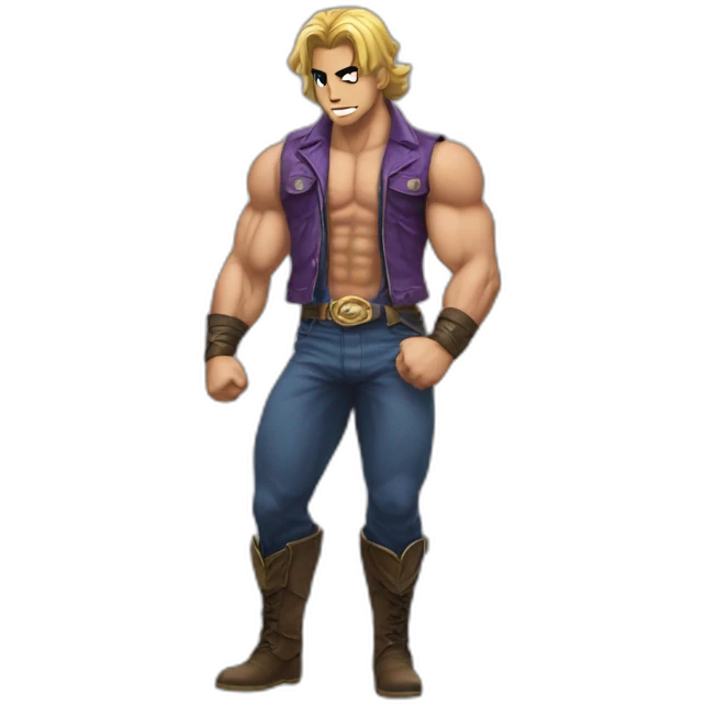 Jojo musclé emoji
