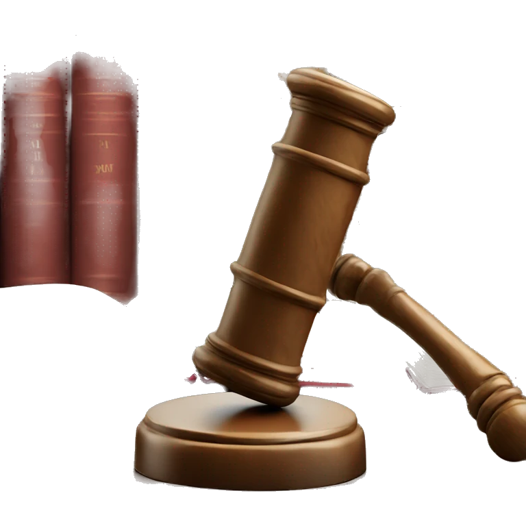 Law School Books and gavel and library vibe emoji
