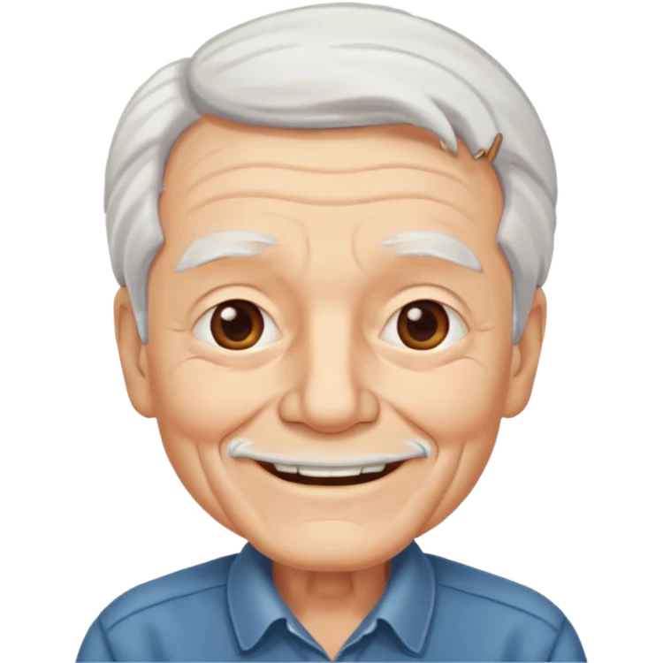 Crea un viejito emoji