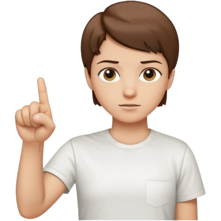Index Pointing at the Viewer emoji