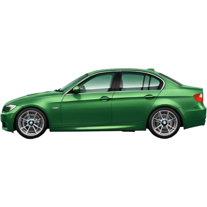 BMW e90 green emoji