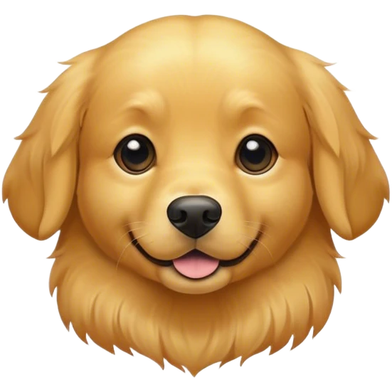 Golden Retriever dog  emoji