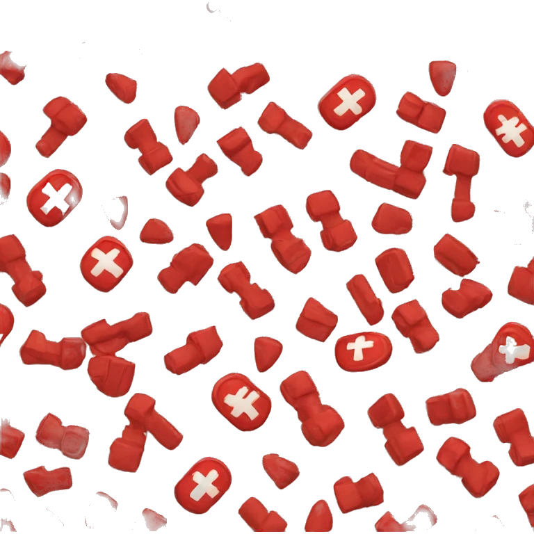red cross error emoji