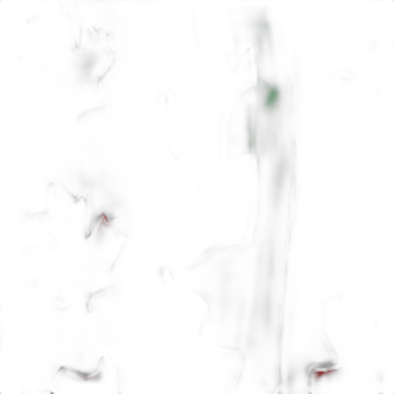Drapeau vert blanc rouge avec un loup emoji
