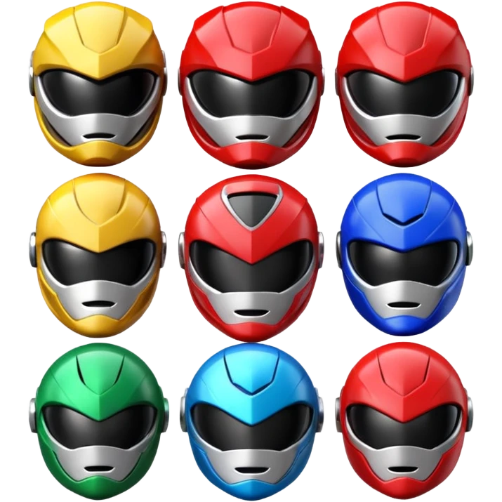 Power rangers emoji