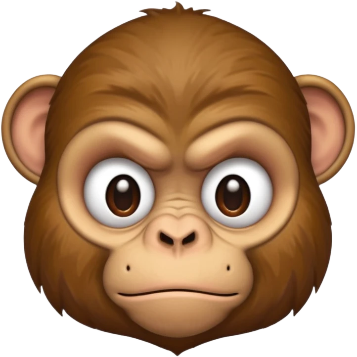 grumpy monkey emoji