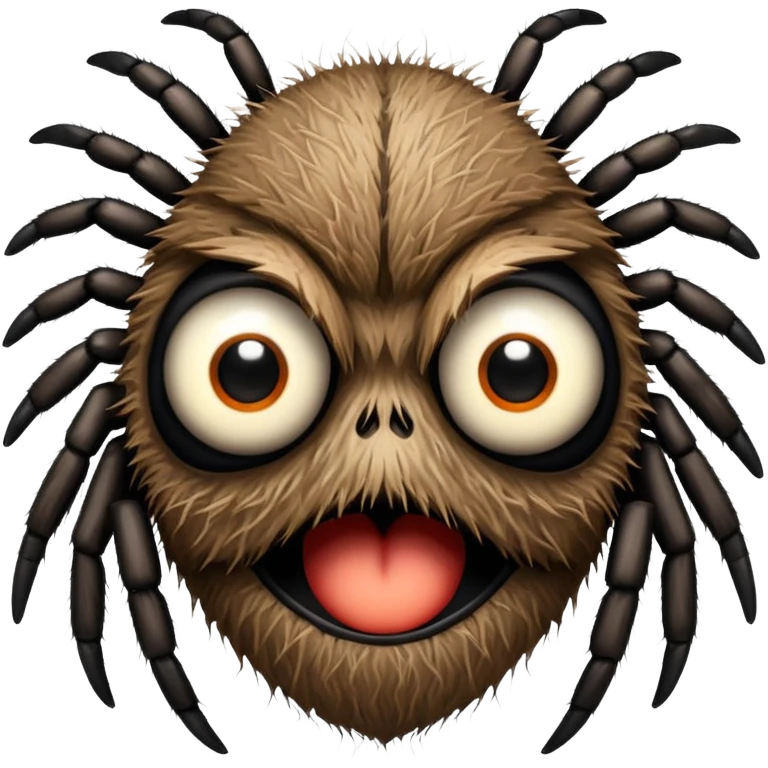arachnid face emoji