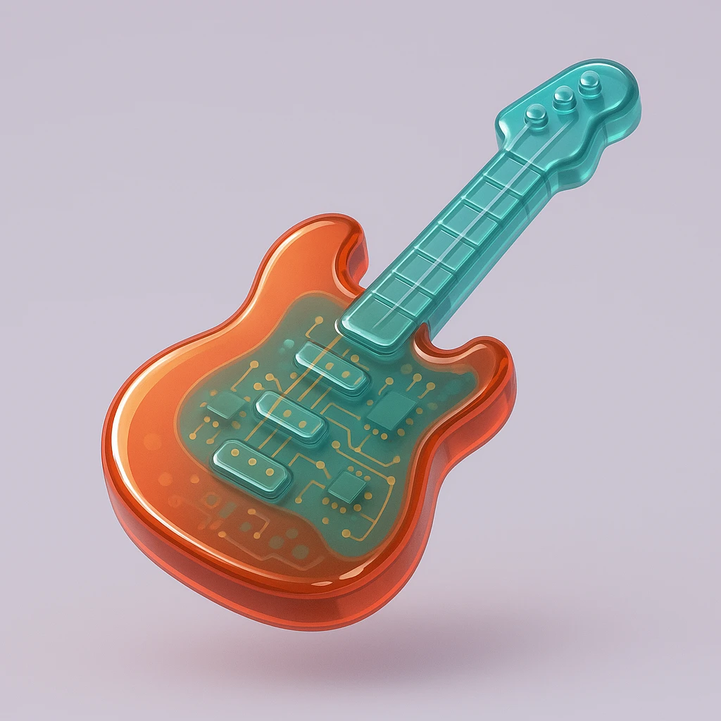 guitar emoji