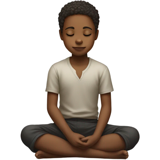 a child have a wish emoji