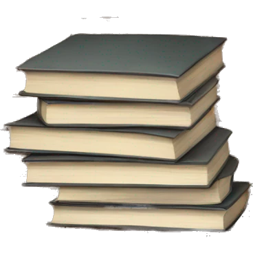 neutral stack of books emoji
