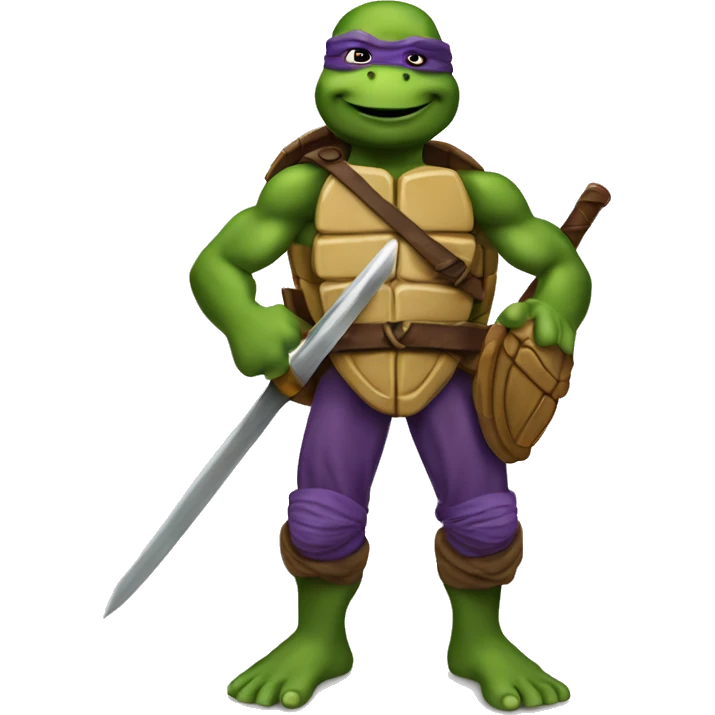 Donatello the ninja turtle emoji