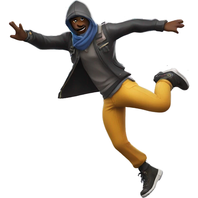 Fortnite skin dancing emoji