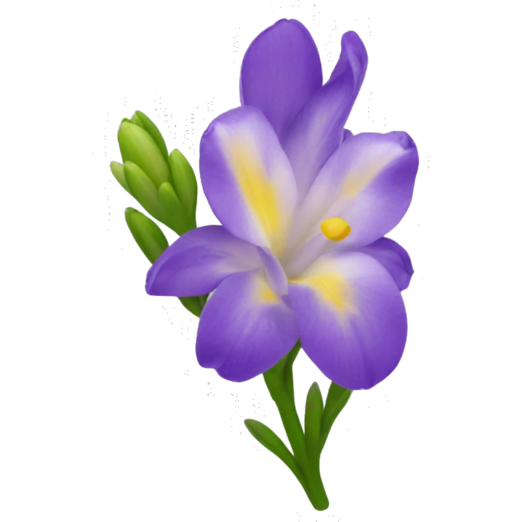 Freesia flower emoji