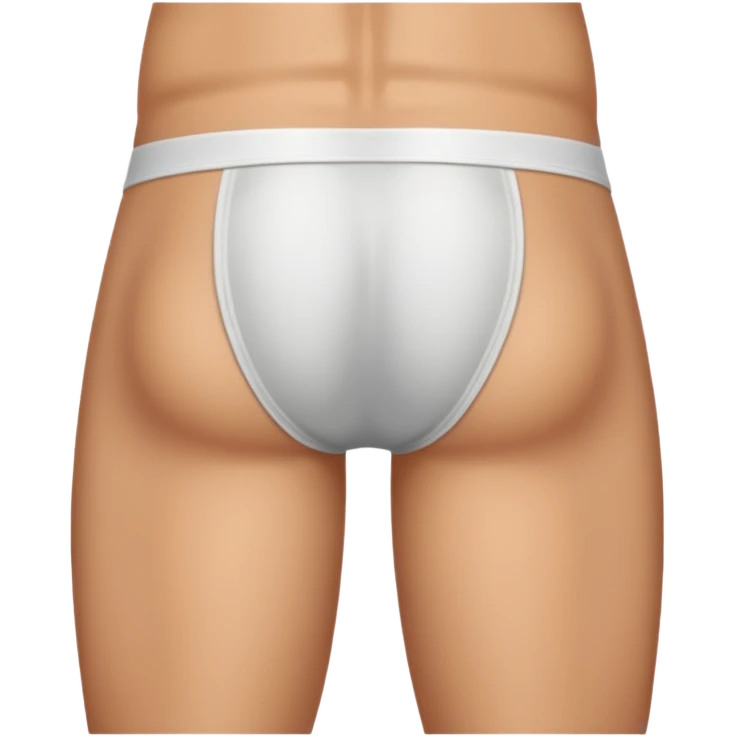 Tan butt in underwear emoji