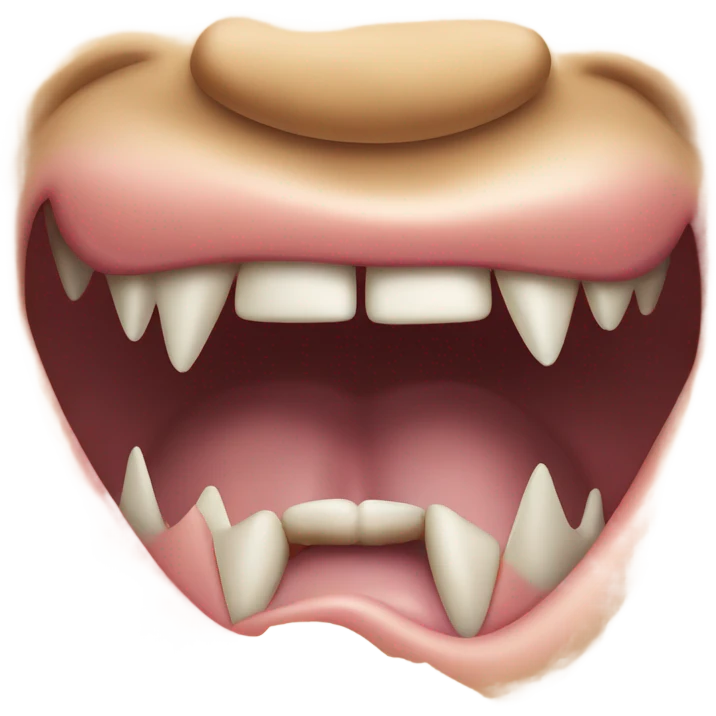 shark tongue emoji