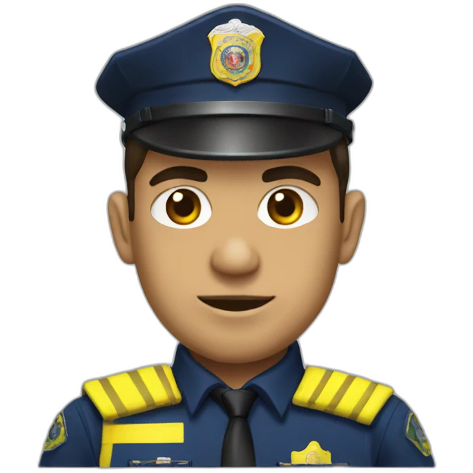Policia de colombia emoji