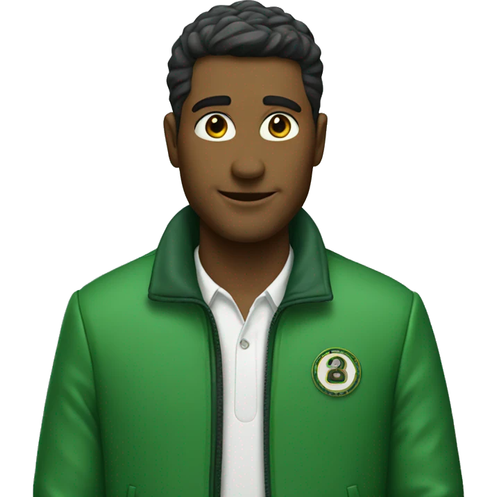 green jacket emoji