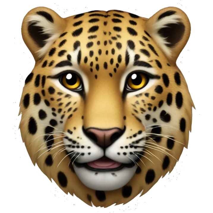 Corazón de leopardo emoji