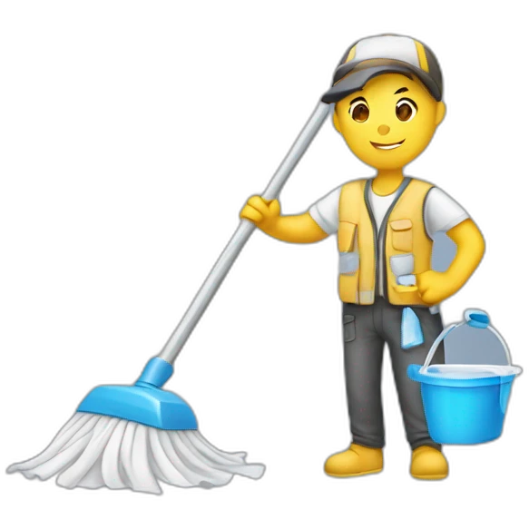 cleaning emoji