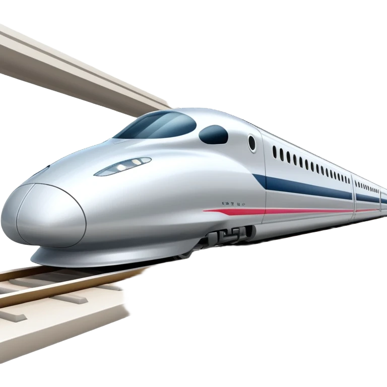 high speed bullet train emoji