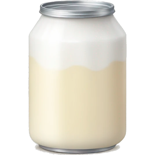 Leche en lata emoji