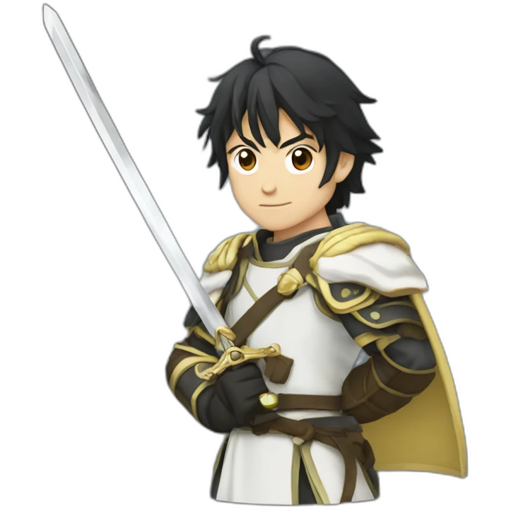 Anime-swordsman emoji
