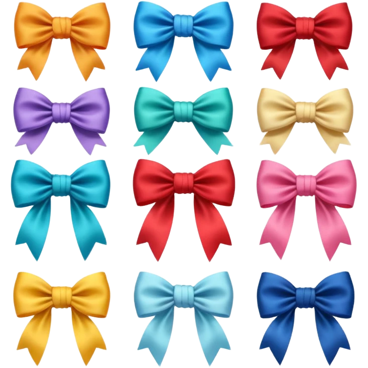 Bows emoji