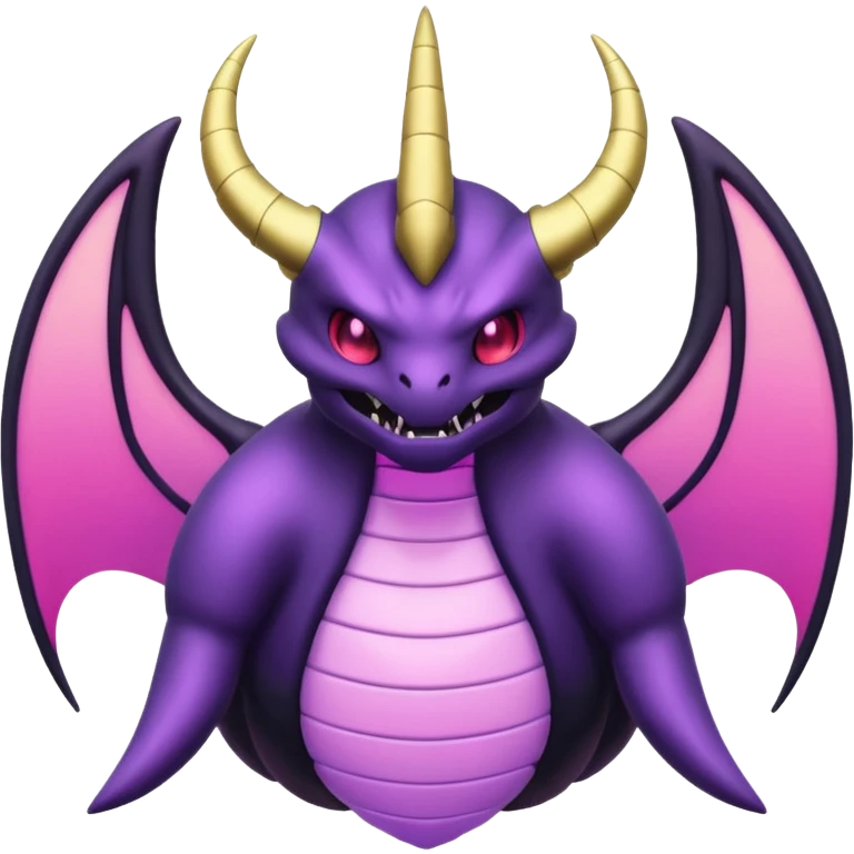 Pokemon legendary purple and pink Giratina emoji