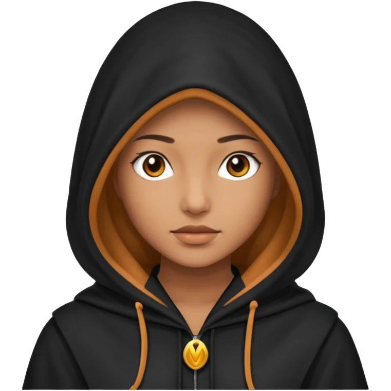 hooded women  emoji