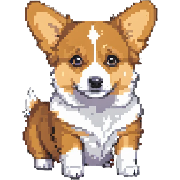 cute corgi puppy emoji