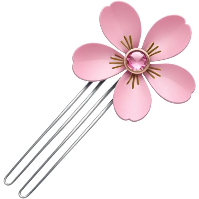 sakura hairpin emoji